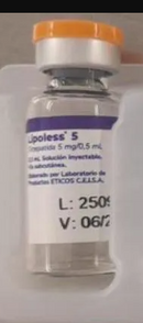 01 AMPOLA DE LIPOLESS DE 5MG (APENAS 01 AMPOLA AVULSA)